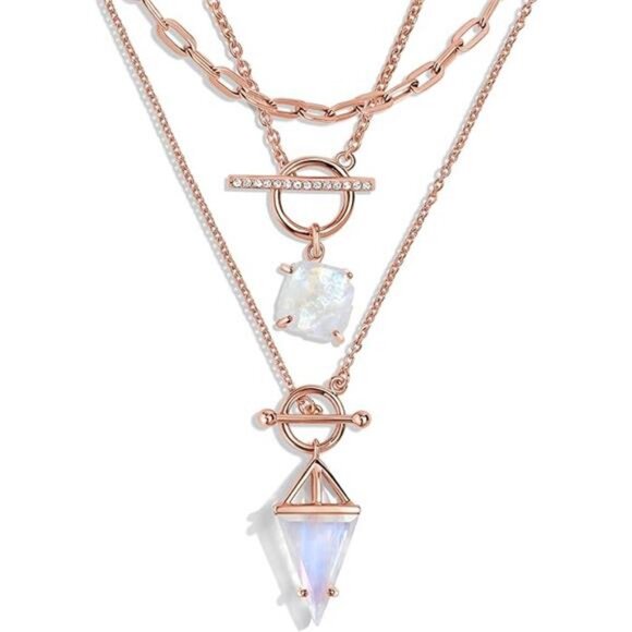 Moon Magic - Authentic Moonstone Earrings and Necklace Gift Set/Real 925 - Picture 7 of 7